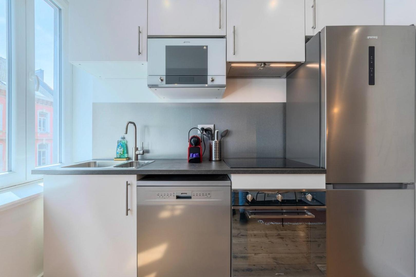 Bright 3-Bedroom 2-Bathroom Flat Lille Exterior photo