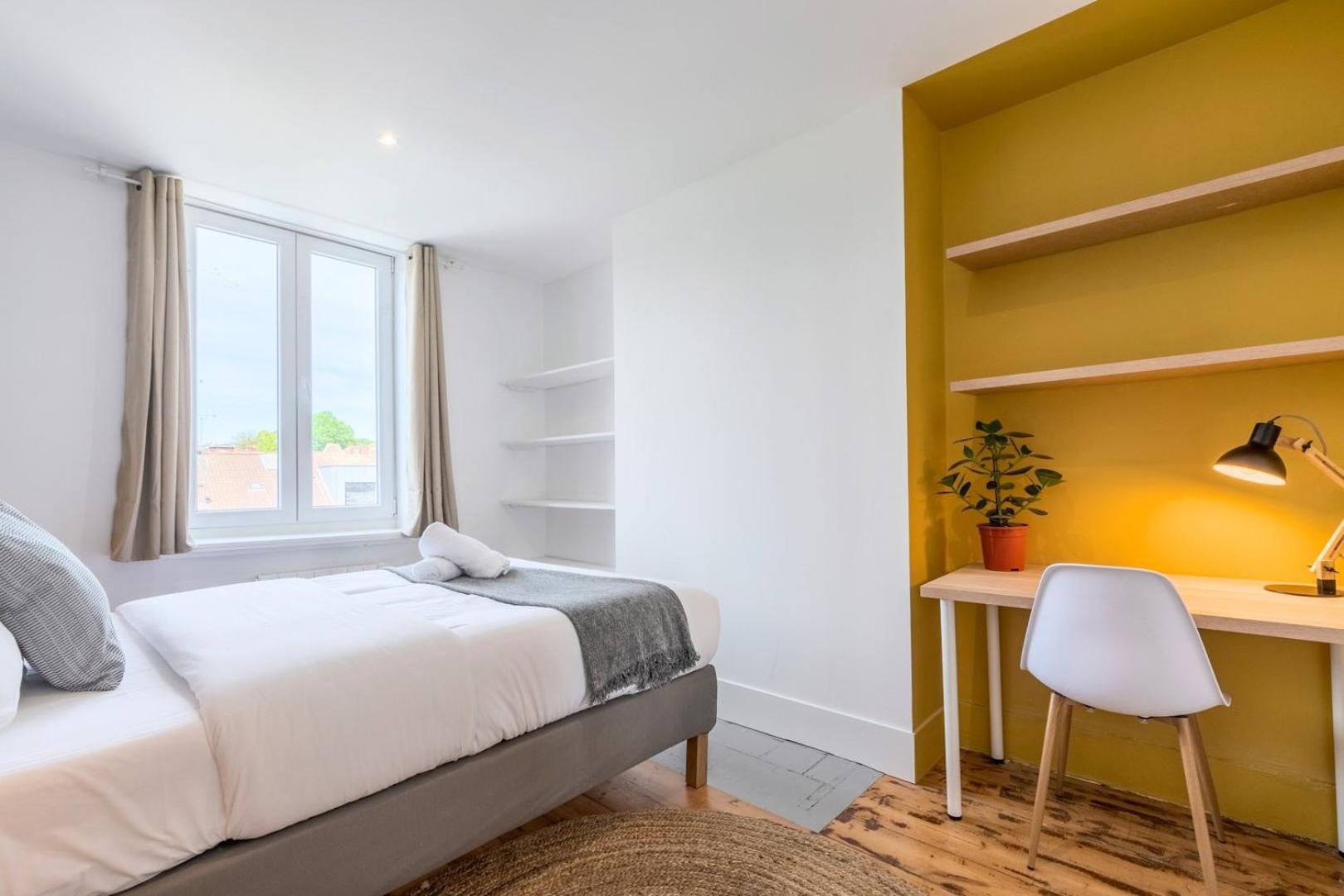 Bright 3-Bedroom 2-Bathroom Flat Lille Exterior photo